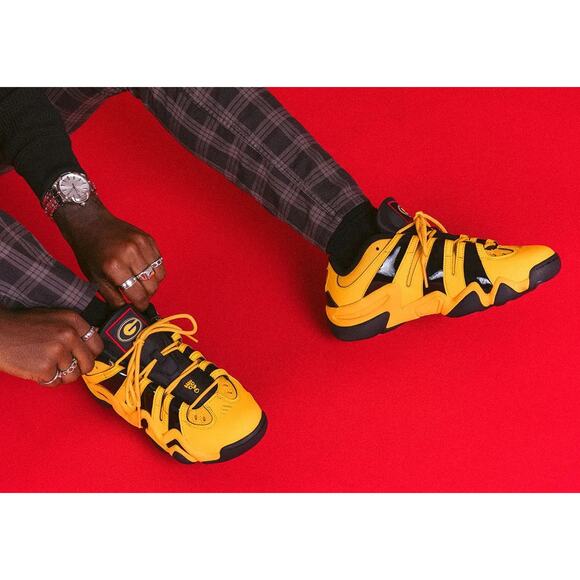 Adidas Crazy 8 Low Sneaker Mens 8 HBCU Pack Grambling State Basketball Shoes - Picture 11 of 11